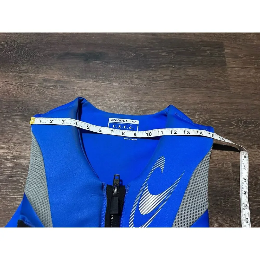 O'Neill Oneill Mens Reactor Uscg Life Vest Pacific/Lunar/Blacksmall Blue XL